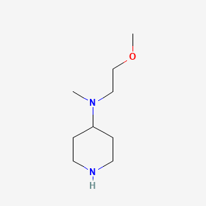 B8745320 N-(2-methoxyethyl)-N-methylpiperidin-4-amine CAS No. 885675-71-8