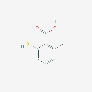 molecular formula C8H8O2S B8745351 2-Methyl-6-sulfanylbenzoic acid CAS No. 17839-53-1