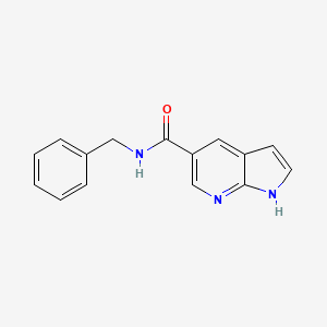 N-Benzyl-1H-pyrrolo[2,3-b]pyridine-5-carboxamide