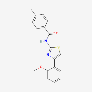 N-[4-(2-Methoxy-phenyl)-thiazol-2-yl]-4-methyl-benzamide