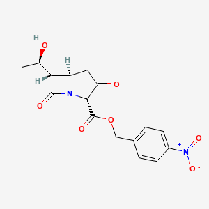 p-nitrobenzyl (3R,5R,6S)-6[(R)-1-hydroxyethyl]-2-oxocarbapenam-3-carboxylate