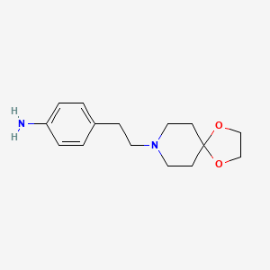 N(2-(4-aminophenyl)ethyl)-1,4-dioxa-8-azaspiro[4.5]-decane