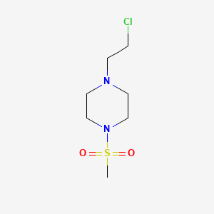 1-(2-Chloroethyl)-4-(methylsulfonyl)piperazine