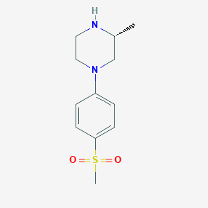 (3R)-1-[4-(Methanesulfonyl)phenyl]-3-methylpiperazine