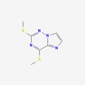 2,4-Bis(methylthio)imidazo[2,1-f][1,2,4]triazine