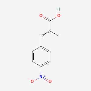 2-Methyl-3-(4-nitrophenyl)prop-2-enoic acid