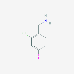 2-Chloro-4-iodobenzylamine