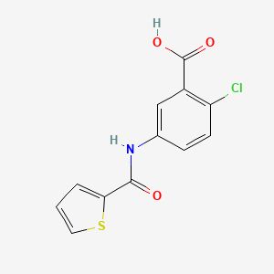 2-Chloro-5-[(thiophen-2-ylcarbonyl)amino]benzoic acid
