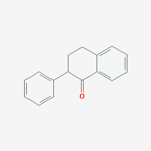 molecular formula C16H14O B8746069 2-Phenyl-1-tetralone CAS No. 7498-87-5