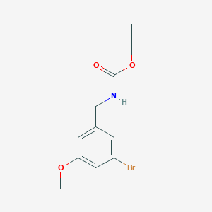 Tert-butyl 3-bromo-5-methoxybenzylcarbamate