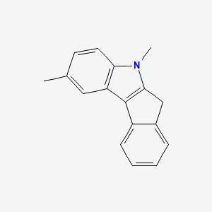 2,5-Dimethyl-5,6-dihydroindeno[2,1-b]indole