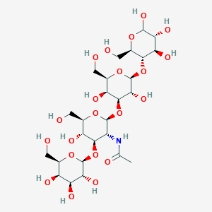 molecular formula C26H45NO21 B087461 Lacto-N-tetraose CAS No. 14116-68-8