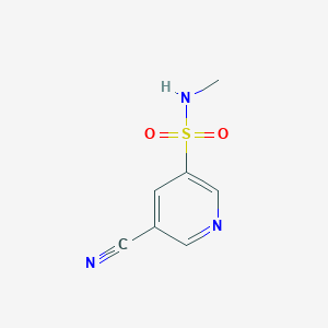5-cyano-N-methylpyridine-3-sulfonamide