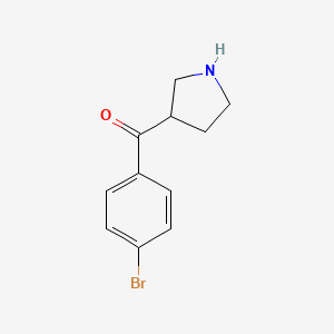 (4-Bromophenyl)-3-pyrrolidinyl-methanone