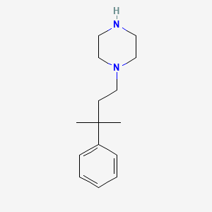 1-(3-Methyl-3-phenylbutyl)piperazine