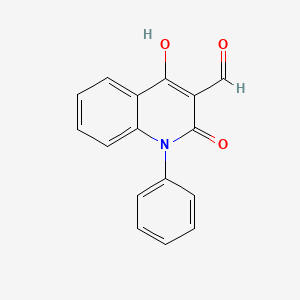 3-(Hydroxymethylidene)-1-phenylquinoline-2,4(1H,3H)-dione