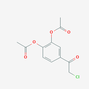 2-Chloro-1-[3,4-bis(acetyloxy)phenyl]ethanone