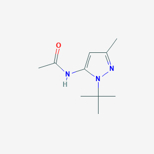 N-(1-(tert-Butyl)-3-methyl-1H-pyrazol-5-yl)acetamide