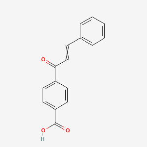 1-(4-Carboxyphenyl)-3-phenyl-2-propen-1-one