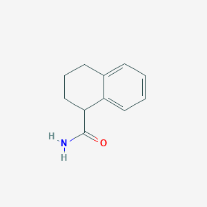 molecular formula C11H13NO B8746762 1,2,3,4-Tetrahydro-1-naphthalenecarboxamide CAS No. 98841-72-6