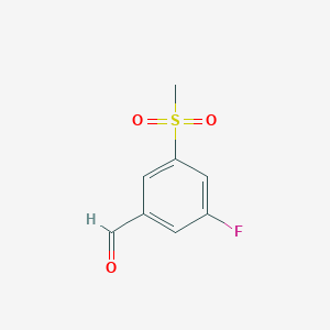 3-Fluoro-5-(methylsulfonyl)benzaldehyde