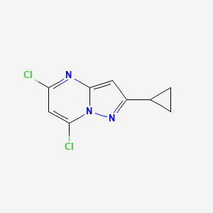 5,7-Dichloro-2-cyclopropylpyrazolo[1,5-a]pyrimidine