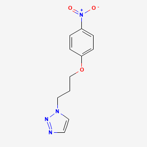 1-[3-(4-nitro-phenoxy)-propyl]-1H-[1,2,3]triazole