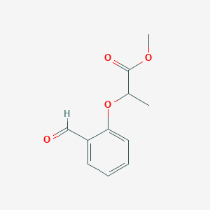 Methyl 2-(2-formylphenoxy)propanoate