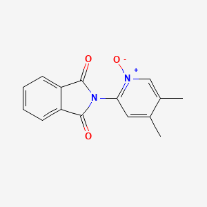 1H-Isoindole-1,3(2H)-dione, 2-(4,5-dimethyl-1-oxido-2-pyridinyl)-