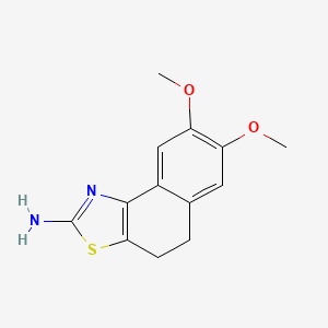 7,8-Dimethoxy-4,5-dihydronaphtho(1,2-d)(1,3)thiazol-2(1H)-imine