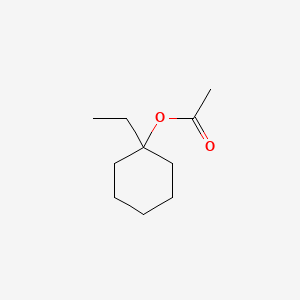 molecular formula C10H18O2 B8746977 1-Ethylcyclohexyl acetate CAS No. 3742-81-2