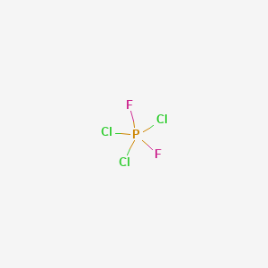 molecular formula Cl3F2P B087470 Trichlorodifluorophosphorane CAS No. 13537-23-0