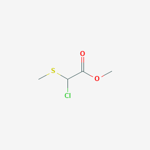 Methyl 2-chloro-2-(methylthio)acetate