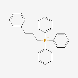 molecular formula C27H26P+ B8747045 Triphenyl 3-phenylpropylphosphorane 