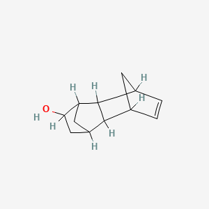 molecular formula C12H16O B8747053 tetracyclo[6.2.1.13,6.02,7]dodec-9-en-4-ol CAS No. 7388-87-6