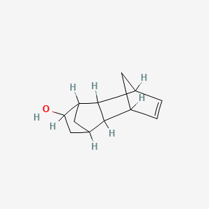 molecular formula C12H16O B8747053 1,2,3,4,4A,5,8,8A-Octahydro-1,4:5,8-dimethano-2-naphthol CAS No. 7388-87-6