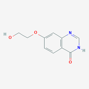 7-(2-Hydroxyethoxy)quinazolin-4(1H)-one