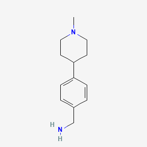4-(1-Methylpiperidin-4-yl)benzylamine