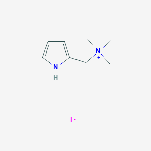 molecular formula C8H15IN2 B8747105 N,N,N-Trimethyl-1-(2-pyrrolyl)methanaminium Iodide CAS No. 53267-97-3