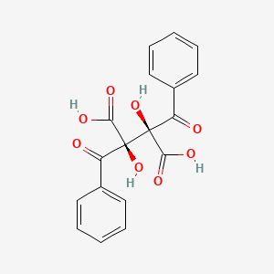 molecular formula C18H14O8 B8747184 dibenzoyl-L(+)tartaric acid 