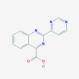 2-(Pyrimidin-4-yl)quinazoline-4-carboxylic acid