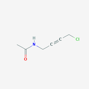 N-(4-Chlorobut-2-yn-1-yl)acetamide