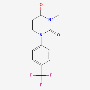 3-Methyl-1-(4-trifluoromethylphenyl)-dihydrouracil