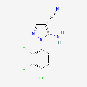 5-Amino-1-(2,3,4-trichlorophenyl)-1H-pyrazole-4-carbonitrile