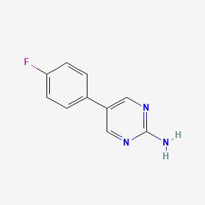 2-Amino-5-(4-fluorophenyl)pyrimidine
