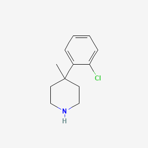 4-(2-Chlorophenyl)-4-methylpiperidine