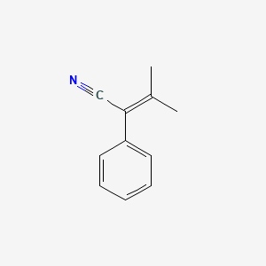 3-Methyl-2-phenyl-but-2-enenitrile