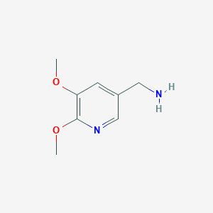 (5,6-Dimethoxypyridin-3-yl)methanamine