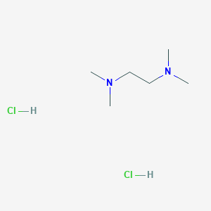 molecular formula C6H18Cl2N2 B8747771 N~1~,N~1~,N~2~,N~2~-tetramethyl-1,2-ethanediamine dihydrochloride 