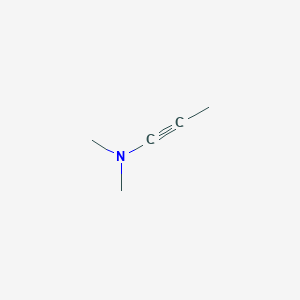 molecular formula C5H9N B8747786 1-Propyn-1-amine, N,N-dimethyl- CAS No. 19006-23-6